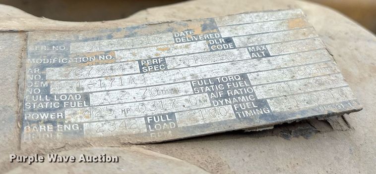 image for item DY0524 1988 Peterbilt dump truck