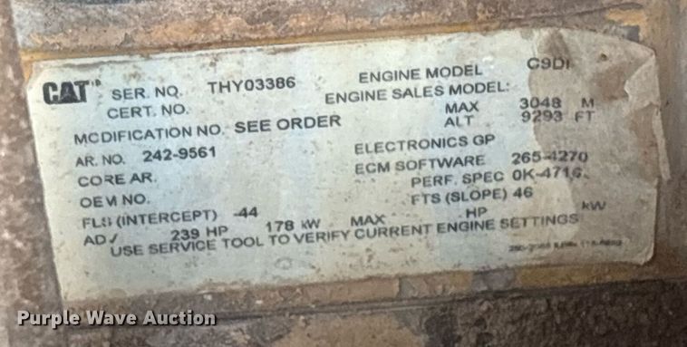 image for item DY2518 2008 Caterpillar 973C track loader