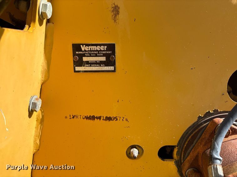 image for item DY2525 2000 Vermeer V2050 trencher