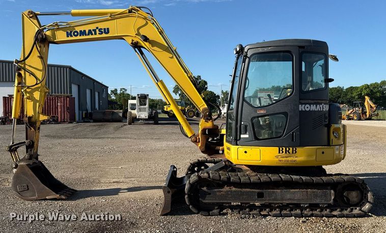 image for item DZ4166 2007 Komatsu PC78MR-6 mini excavator