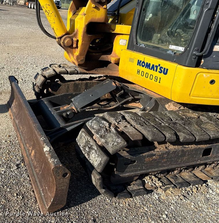 image for item DZ4166 2007 Komatsu PC78MR-6 mini excavator
