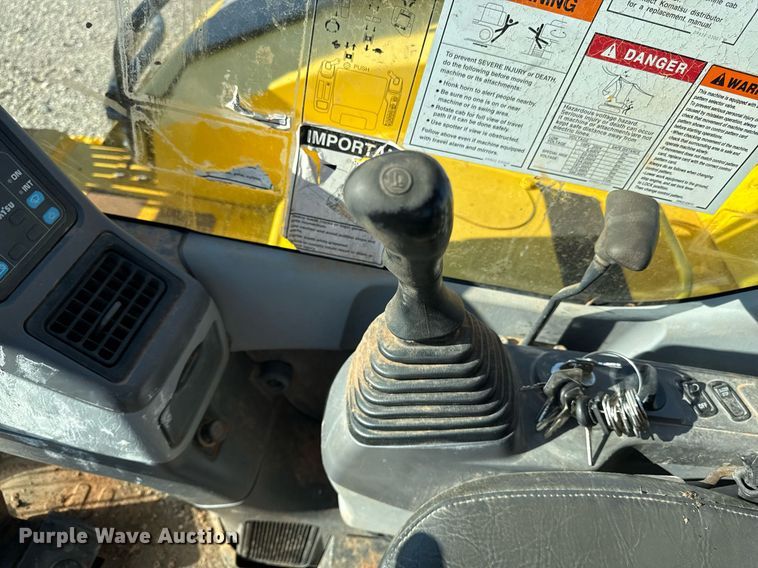 image for item DZ4166 2007 Komatsu PC78MR-6 mini excavator