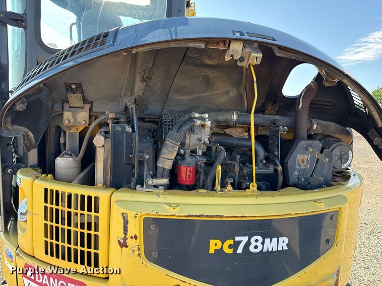 image for item DZ4166 2007 Komatsu PC78MR-6 mini excavator