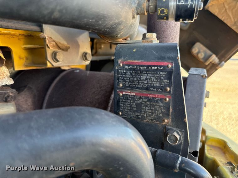 image for item DZ4166 2007 Komatsu PC78MR-6 mini excavator