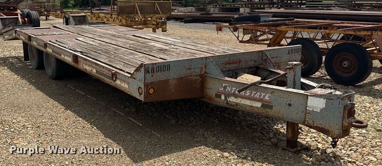 image for item DZ4178 1997 Interstate equipment trailer