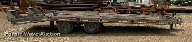 image for item DZ4178 1997 Interstate equipment trailer