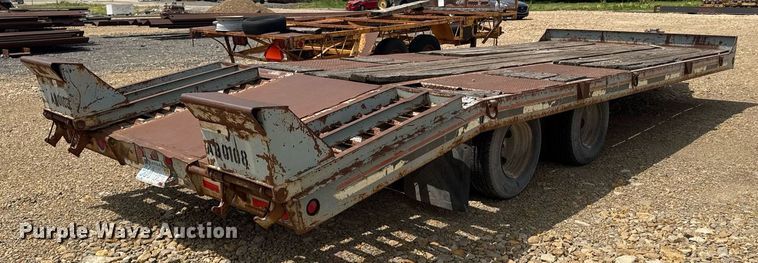 image for item DZ4178 1997 Interstate equipment trailer