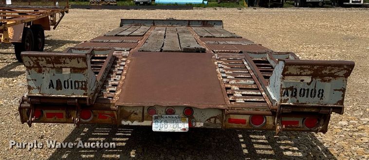 image for item DZ4178 1997 Interstate equipment trailer