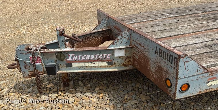 image for item DZ4178 1997 Interstate equipment trailer