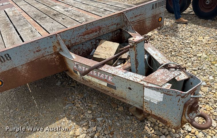 image for item DZ4178 1997 Interstate equipment trailer
