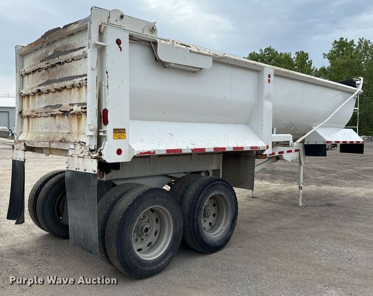 image for item DZ4192 1999 Western Construction Components end dump trailer