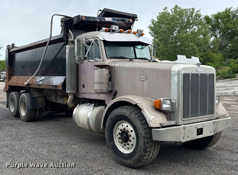 image for item DZ4195 2000 Peterbilt 378 dump truck