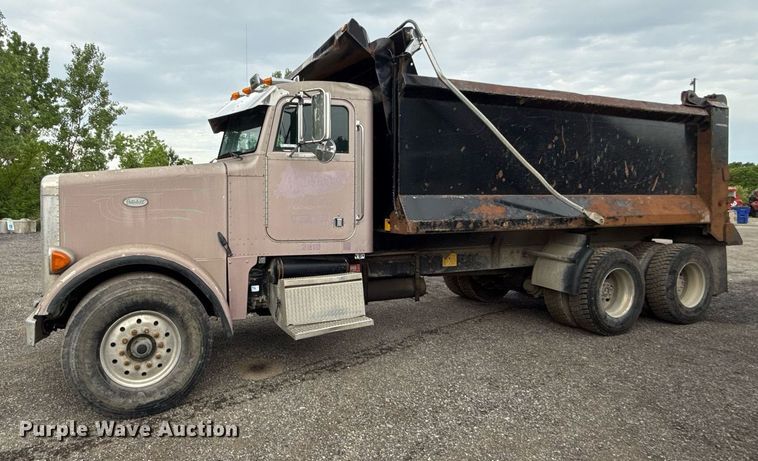 image for item DZ4195 2000 Peterbilt 378 dump truck