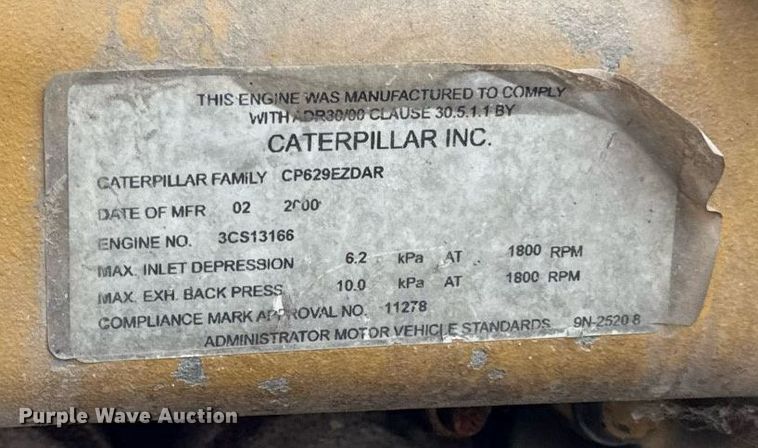 image for item DZ4195 2000 Peterbilt 378 dump truck