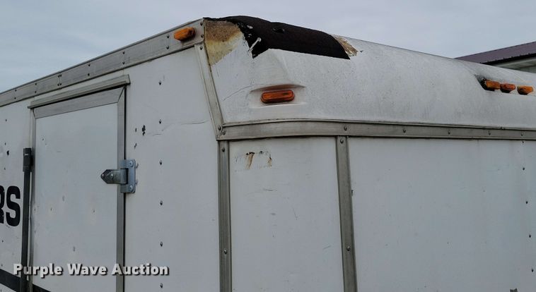 image for item EA2450 2002 Shadowmaster enclosed cargo trailer