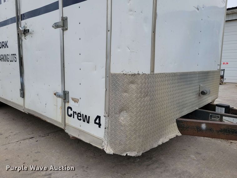 image for item EA2450 2002 Shadowmaster enclosed cargo trailer