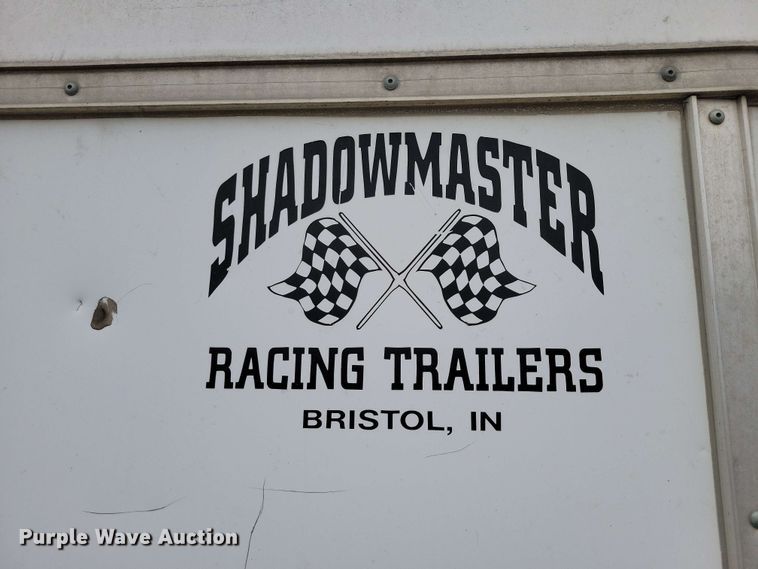 image for item EA2450 2002 Shadowmaster enclosed cargo trailer