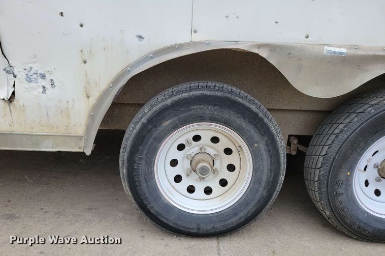 image for item EA2450 2002 Shadowmaster enclosed cargo trailer