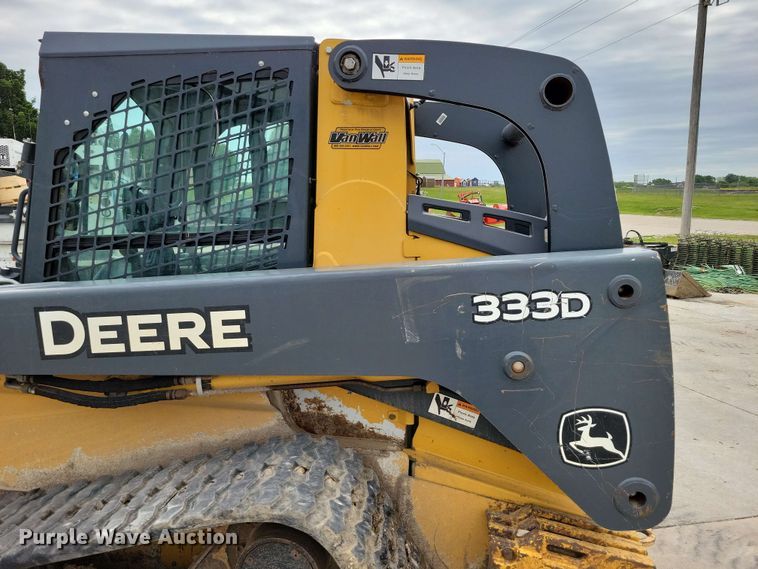 image for item EA2451 2012 John Deere 333D tracked skid steer loader