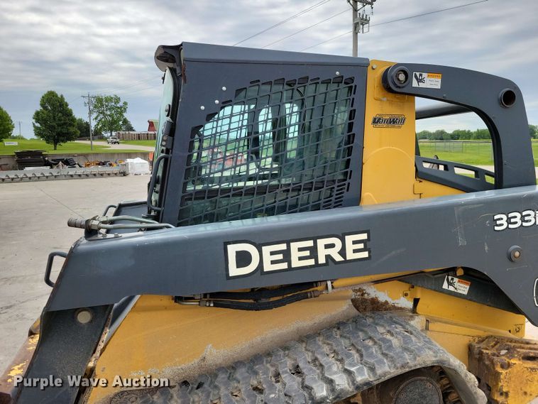 image for item EA2451 2012 John Deere 333D tracked skid steer loader