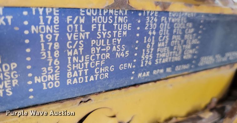 image for item EA2454 Vermeer T400B trencher