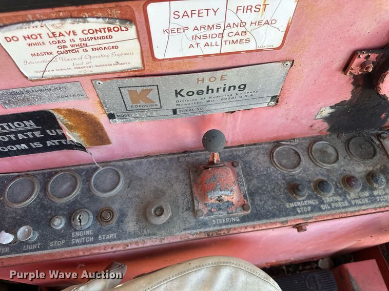 image for item EB2558 1971 Koehring 1066 excavator