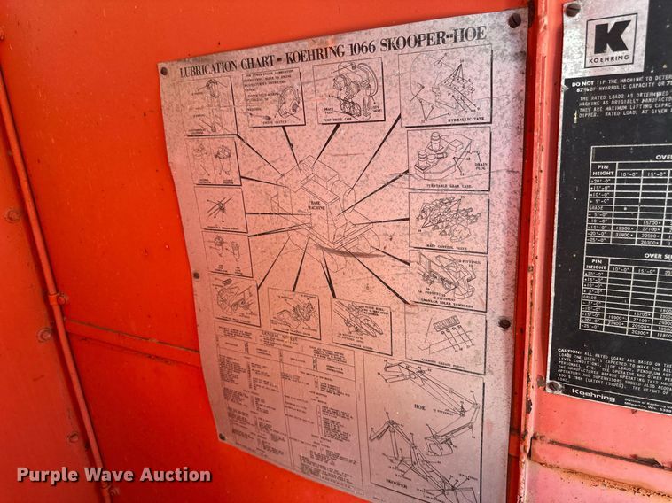 image for item EB2558 1971 Koehring 1066 excavator