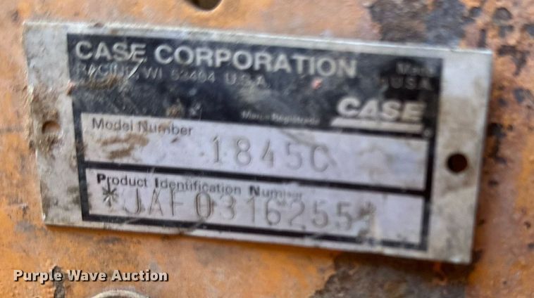 image for item EB2569 2000 Case  1845C  skid steer loader