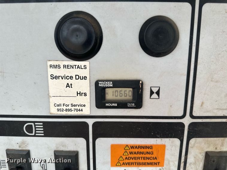 image for item EB2578 2012 Wacker Neuson LTN6 light plant