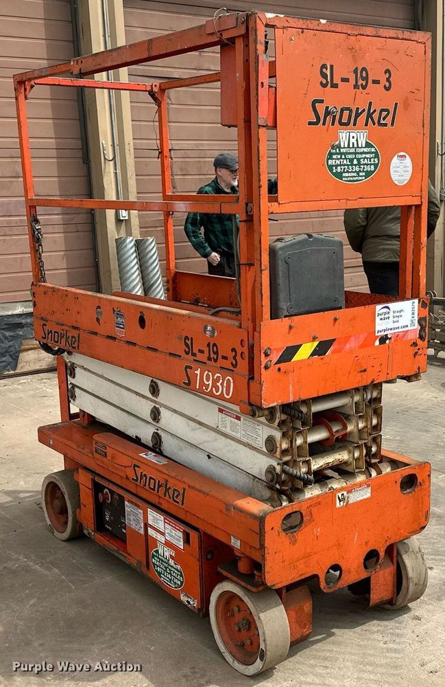 image for item EB2579 2007 Snorkel S1930 scissor lift