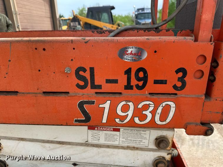 image for item EB2579 2007 Snorkel S1930 scissor lift