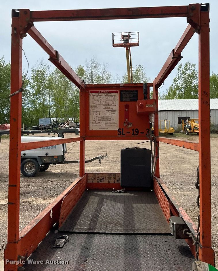 image for item EB2579 2007 Snorkel S1930 scissor lift