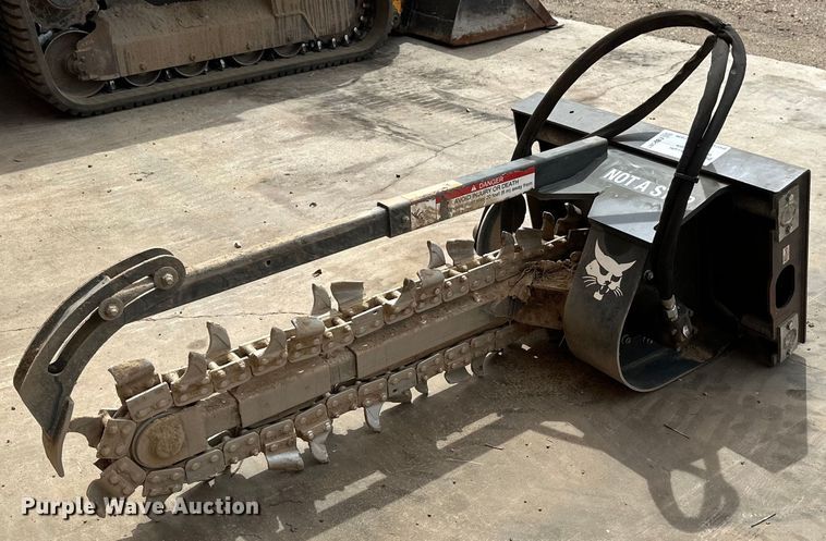 image for item EB2581 Bobcat LT113 Trencher CII compact utility loader trencher
