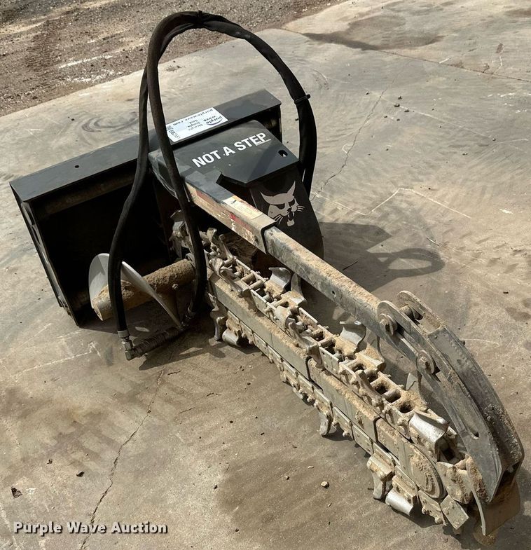 image for item EB2581 Bobcat LT113 Trencher CII compact utility loader trencher