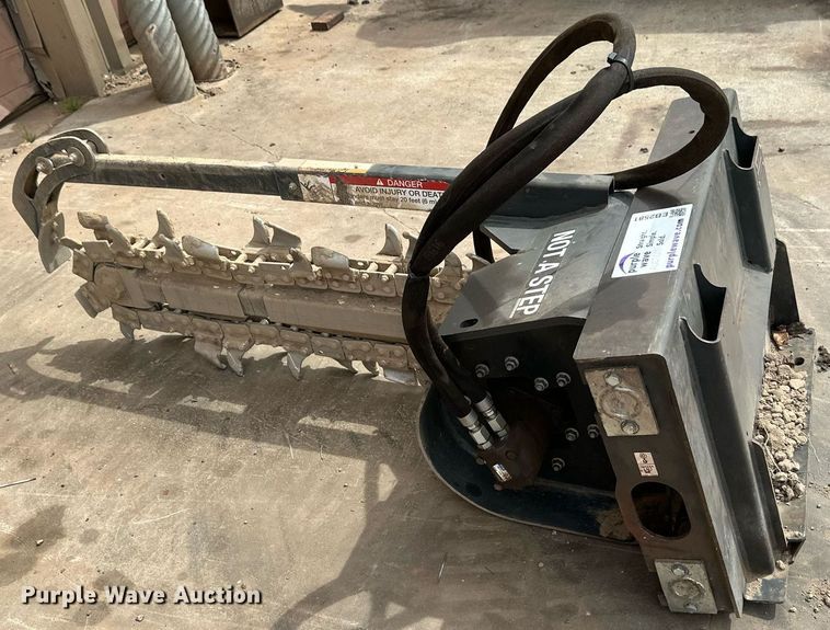 image for item EB2581 Bobcat LT113 Trencher CII compact utility loader trencher