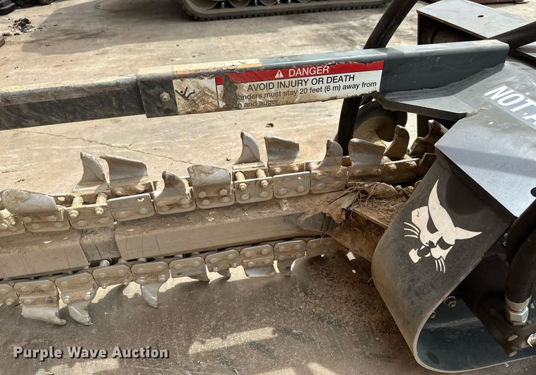 image for item EB2581 Bobcat LT113 Trencher CII compact utility loader trencher