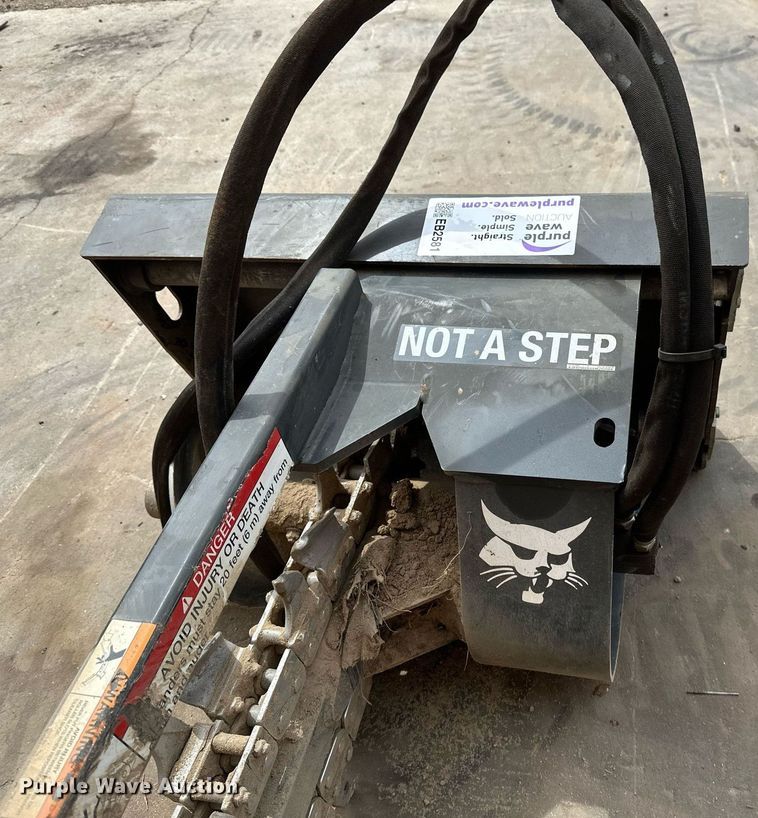 image for item EB2581 Bobcat LT113 Trencher CII compact utility loader trencher