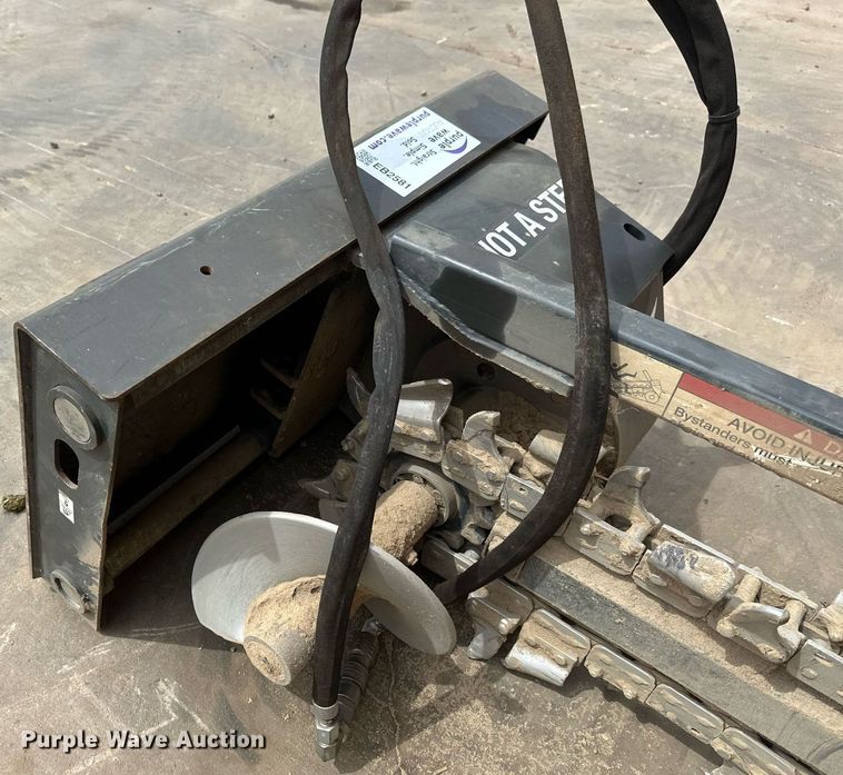image for item EB2581 Bobcat LT113 Trencher CII compact utility loader trencher