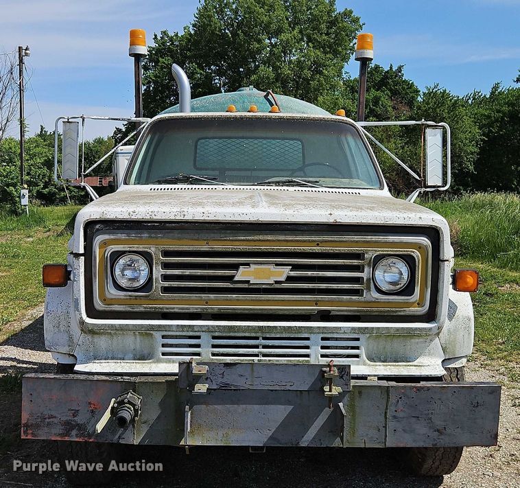 image for item EB8064 1979 Chevrolet C70 tank truck