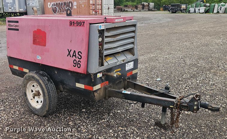 image for item EB8077 2000 Atlas Copco XAS 96 air compressor