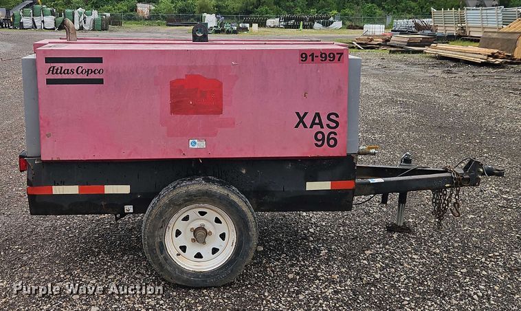 image for item EB8077 2000 Atlas Copco XAS 96 air compressor
