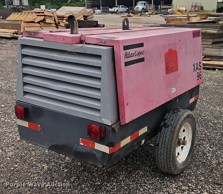 image for item EB8077 2000 Atlas Copco XAS 96 air compressor