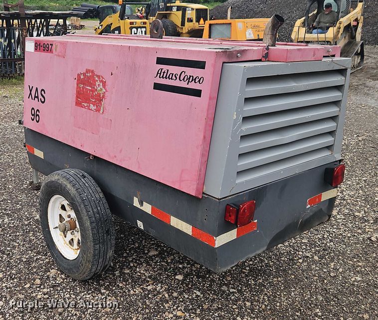 image for item EB8077 2000 Atlas Copco XAS 96 air compressor