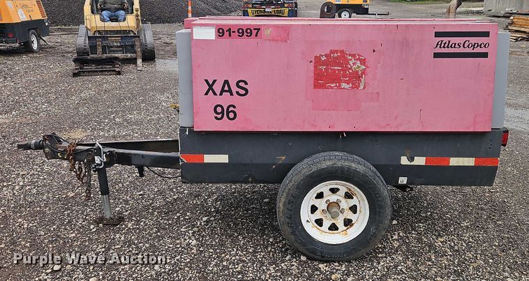 image for item EB8077 2000 Atlas Copco XAS 96 air compressor