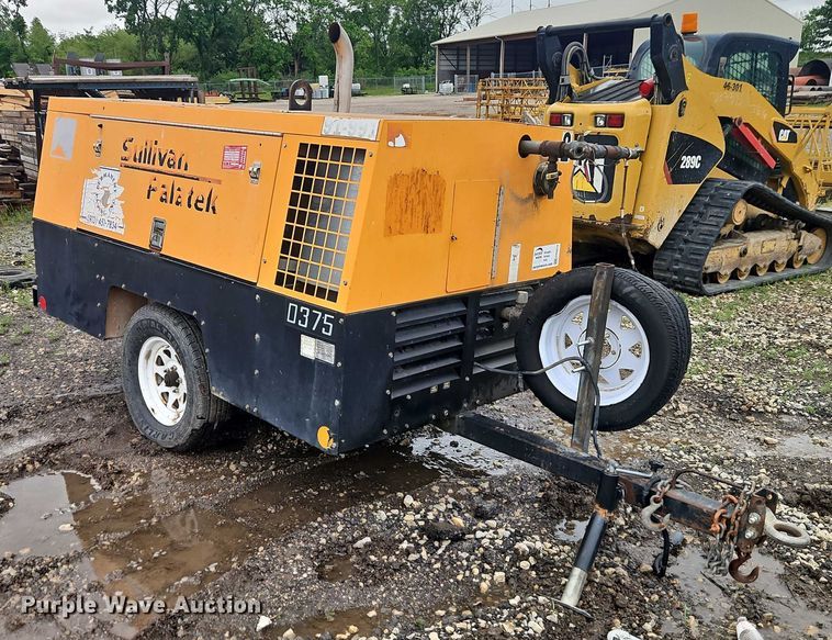 image for item EB8079 Sullivan Palatek DF375PDJD air compressor
