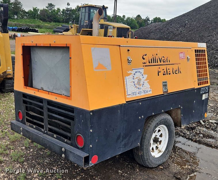 image for item EB8079 Sullivan Palatek DF375PDJD air compressor