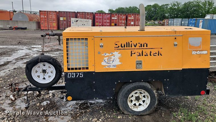 image for item EB8079 Sullivan Palatek DF375PDJD air compressor