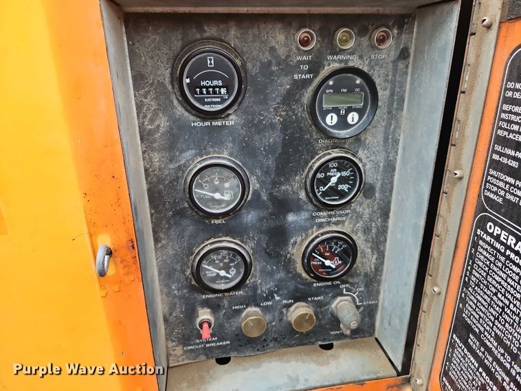 image for item EB8079 Sullivan Palatek DF375PDJD air compressor