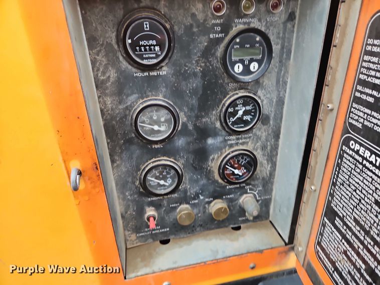 image for item EB8079 Sullivan Palatek DF375PDJD air compressor