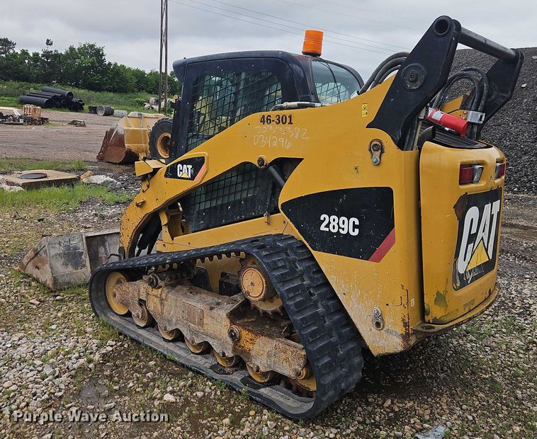 image for item EB8080 2012 Caterpillar 289C tracked skid steer loader